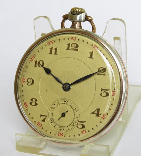 Beautiful Niello-ware Pocket Watch (1 of 6)