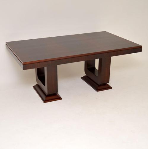 1920’s French Art Deco Rosewood Dining Table (1 of 11) 1920’s French Art Deco Rosewood Dining Table (1 of 11)