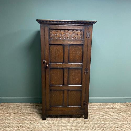 Quality Oak Antique Hall Wardrobe by Wylie & Lochhead (1 of 7) Quality Oak Antique Hall Wardrobe by Wylie & Lochhead (1 of 7)