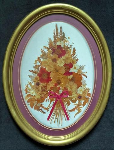 19th Century Victorian Floral Still Life of Pressed Flowers Picture (1 of 12) 19th Century Victorian Floral Still Life of Pressed Flowers Picture (1 of 12)