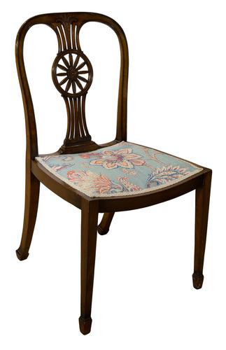 Early 20th Century Mahogany Chair Stamped with Waring & Gillow (1 of 5) Early 20th Century Mahogany Chair Stamped with Waring & Gillow (1 of 5)