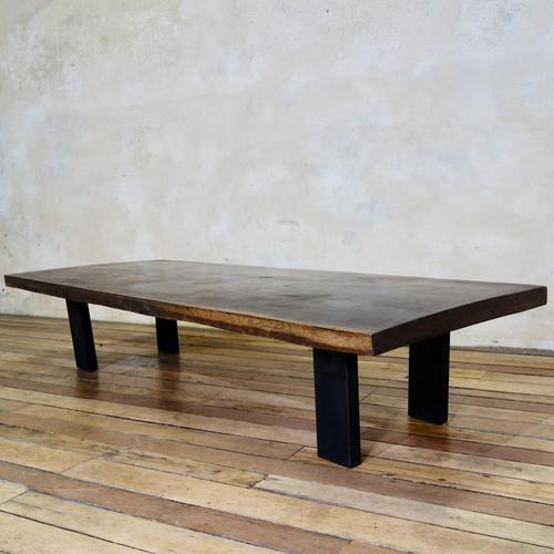 Large Scale 19th Century Hardwood Coffee - Low Table (1 of 12) Large Scale 19th Century Hardwood Coffee - Low Table (1 of 12)