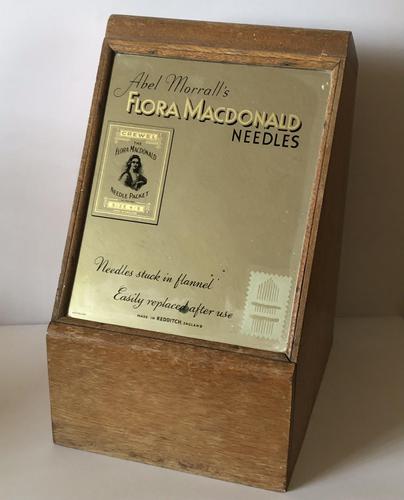 Counter Top Haberdashery Cabinet Abel Morrall’s Flora Macdonald Needles c.1930 (1 of 9) Counter Top Haberdashery Cabinet Abel Morrall’s Flora Macdonald Needles c.1930 (1 of 9)