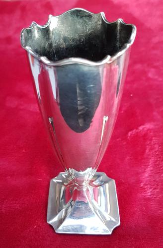 Sterling Silver Weighted Bud Vase (1 of 4) Sterling Silver Weighted Bud Vase (1 of 4)
