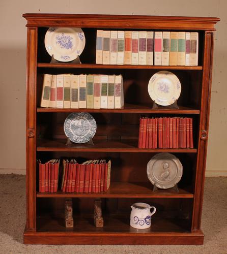 Open Bookcase in Walnut 19th Century England (1 of 12)