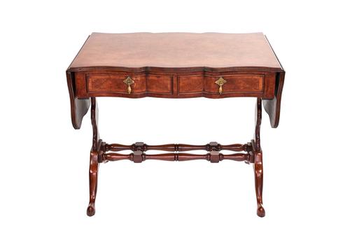Antique Lovely Quality Burr Walnut Centre Sofa Table c.1920 (1 of 9) Antique Lovely Quality Burr Walnut Centre Sofa Table c.1920 (1 of 9)