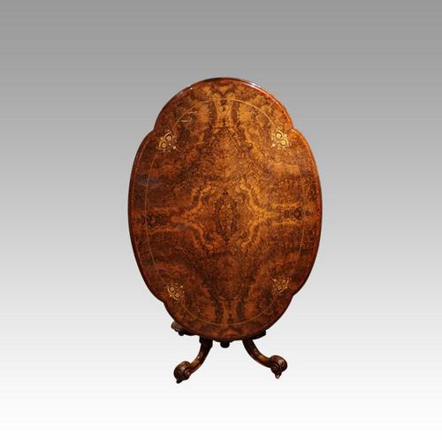 Victorian Inlaid Walnut Loo Table (1 of 13) Victorian Inlaid Walnut Loo Table (1 of 13)