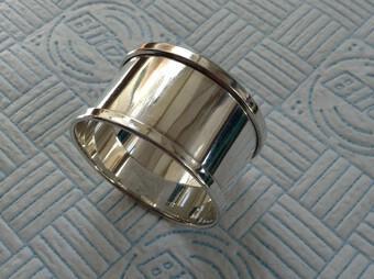 1931 Antique Sterling Silver Napkin Ring Henry Griffith & Sons Ltd (1 of 5)