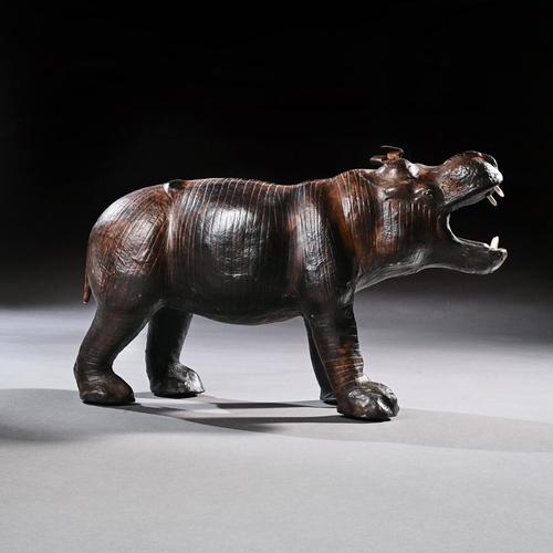 Mid 20th Century Liberty Of London Leather Hippo (1 of 12) Mid 20th Century Liberty Of London Leather Hippo (1 of 12)