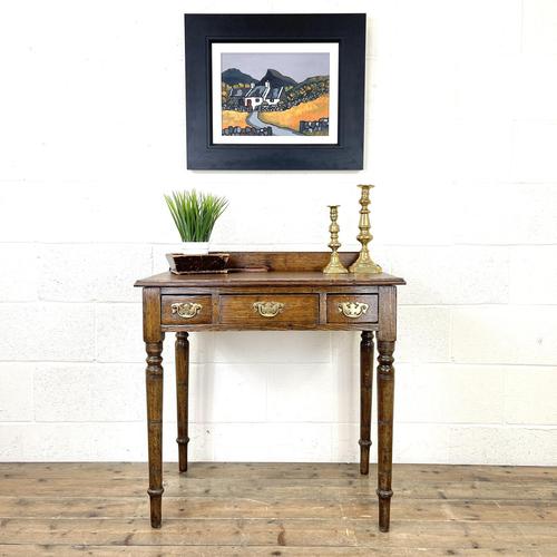19th Century Antique Oak Side Table (1 of 10) 19th Century Antique Oak Side Table (1 of 10)