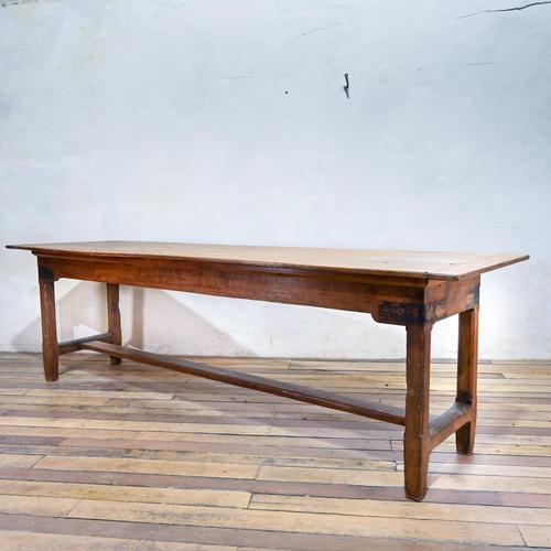 Long 19th Century French Oak Farmhouse Refectory Table (1 of 12)