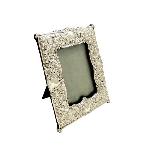 Antique Edwardian Sterling Silver 8" Photo Frame 1901 (1 of 10) Antique Edwardian Sterling Silver 8" Photo Frame 1901 (1 of 10)