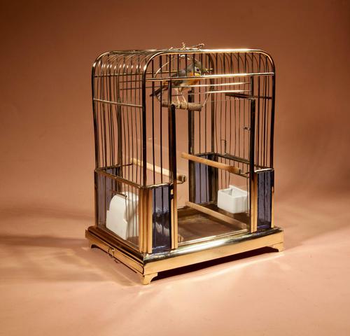 Art Deco Brass Very Decorative Bird Cage c 1920 (1 of 8) Art Deco Brass Very Decorative Bird Cage c 1920 (1 of 8)