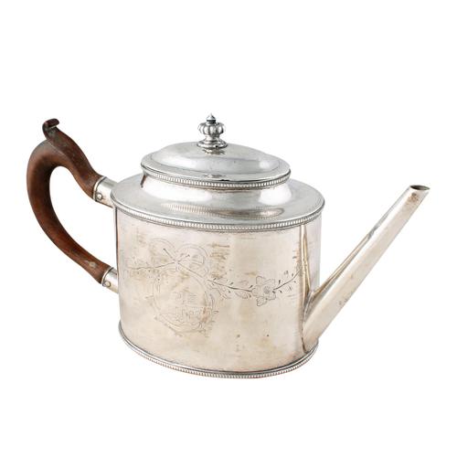 18th Century Sheffield Plate Tea Pot (1 of 8) 18th Century Sheffield Plate Tea Pot (1 of 8)