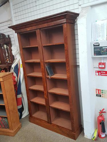 Victorian Walnut Open Bookcase (1 of 3) Victorian Walnut Open Bookcase (1 of 3)