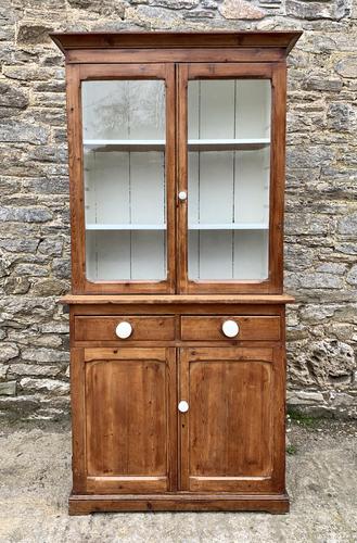 Small Antique Pine Glazed Dresser (1 of 18)