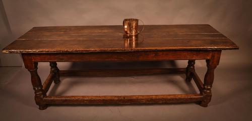 Good 17th Century Refectory Table Oak (1 of 11)