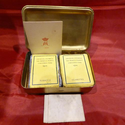 WW1 Princess Mary Gift Tin COMPLETE (1 of 6) WW1 Princess Mary Gift Tin COMPLETE (1 of 6)