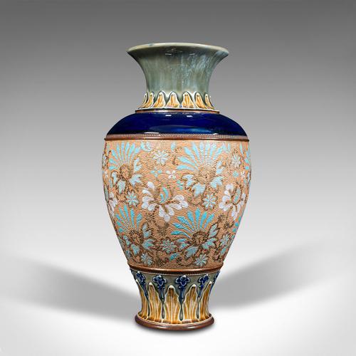 Antique Decorative Vase, English, Ceramic, Display, Art Nouveau, Edwardian, 1910 (1 of 12)