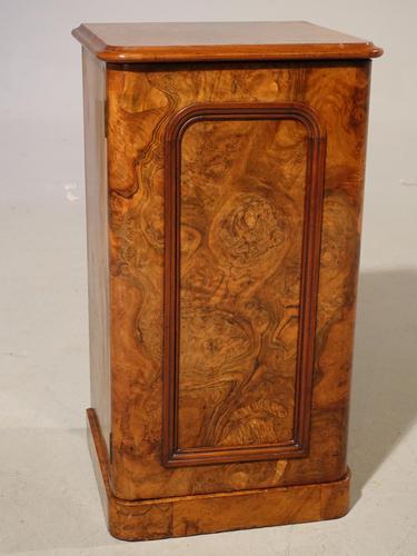 A Beautifully Figured Mid 19th Century Walnut Cupboard (1 of 3) A Beautifully Figured Mid 19th Century Walnut Cupboard (1 of 3)