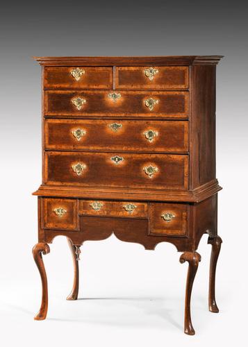 Mid 18th Century Oak Tallboy / Chest on Chest on Carved Supports (1 of 5) Mid 18th Century Oak Tallboy / Chest on Chest on Carved Supports (1 of 5)