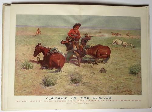 Done in the Open, Frederic Remington first edition, true Wild West pictures 1902 (1 of 8)