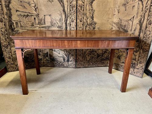 English Georgian Mahogany Serving Table (1 of 6)