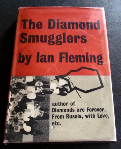 1957 1st Edition Ian Fleming  The Diamond Smugglers with Original Dust Jacket (1 of 4)