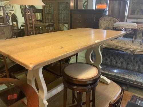 Solid Oak 5 ft Refectory Table (1 of 6)