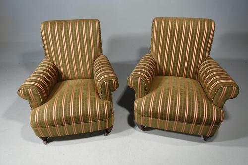 Handsome Pair of Early 20th Century Mahogany Framed Drawing Room Chairs (1 of 7) Handsome Pair of Early 20th Century Mahogany Framed Drawing Room Chairs (1 of 7)