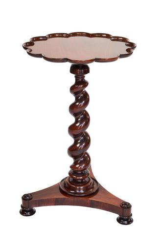 Fine Rosewood Barley Twist Lamp Table c.1830 (1 of 5) Fine Rosewood Barley Twist Lamp Table c.1830 (1 of 5)