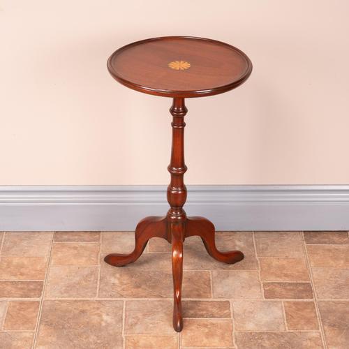 1920s Fan Inlaid Mahogany Wine Table (1 of 8) 1920s Fan Inlaid Mahogany Wine Table (1 of 8)