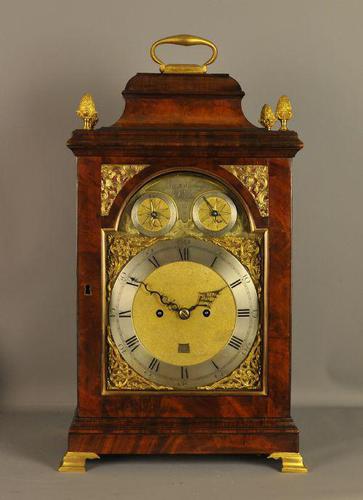 SuperiorMahogany Verge Repeating Bracket Clock - Eley, London (1 of 9) SuperiorMahogany Verge Repeating Bracket Clock - Eley, London (1 of 9)