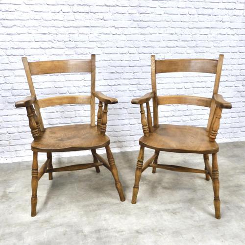 2 x Windsor Barback Armchairs (1 of 5)