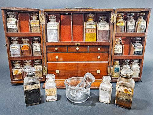 Mahogany Apothecary Cabinet (1 of 11)