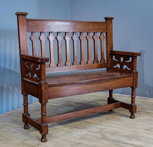 Arts & Crafts Settle (1 of 7) Arts & Crafts Settle (1 of 7)
