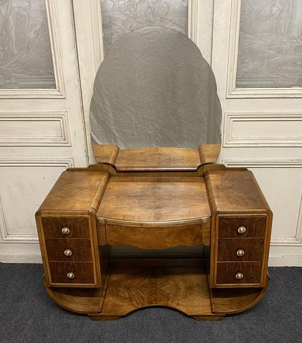 Iconic Burr Walnut Art Deco Dressing Table (1 of 22)