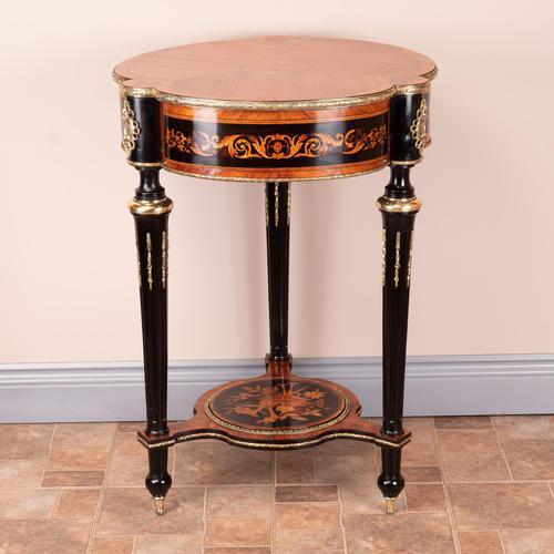 Fine Quality French Marquetry & Ormolu Mounted Occasional Table (1 of 24)