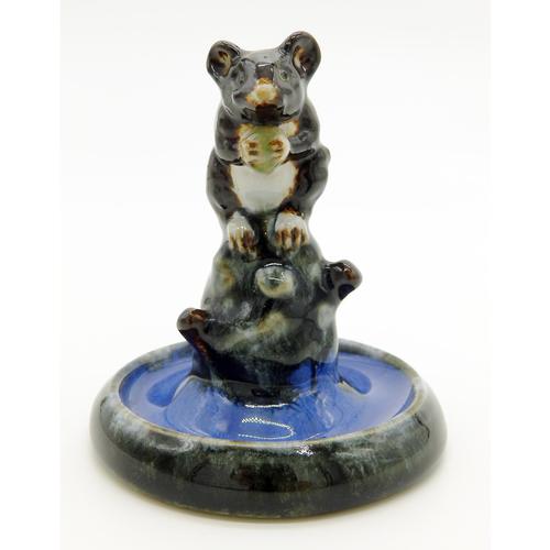 A Rare Royal Doulton Lambeth Antique Art Pottery Mouse Bibelot C. 1920's (1 of 6)