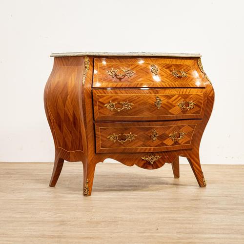 Louis XV Style 3 Drawer Commode (1 of 20)