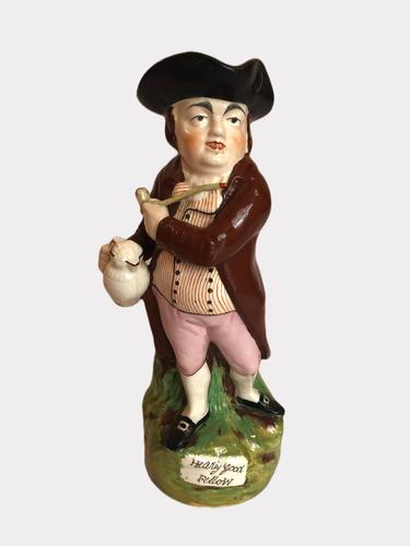 Antique Victorian Staffordshire Toby Jug (1 of 3) Antique Victorian Staffordshire Toby Jug (1 of 3)