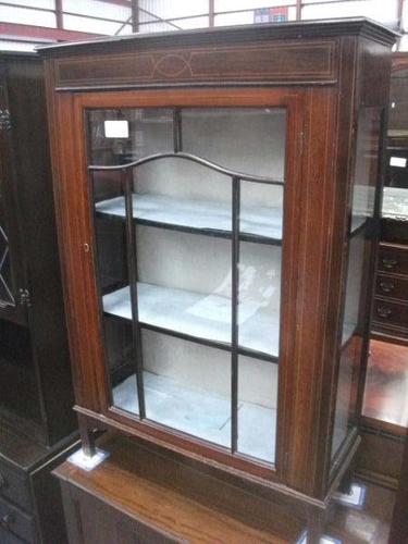 Small Edwardian Inlaid Mahogany Cabinet (1 of 4) Small Edwardian Inlaid Mahogany Cabinet (1 of 4)