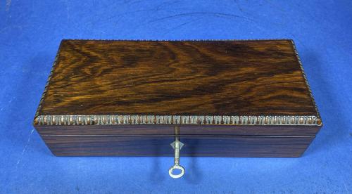 William IV Rosewood Glove Box (1 of 10) William IV Rosewood Glove Box (1 of 10)