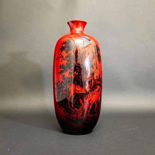Royal Doulton Flambe Stag Vase (1 of 9) Royal Doulton Flambe Stag Vase (1 of 9)