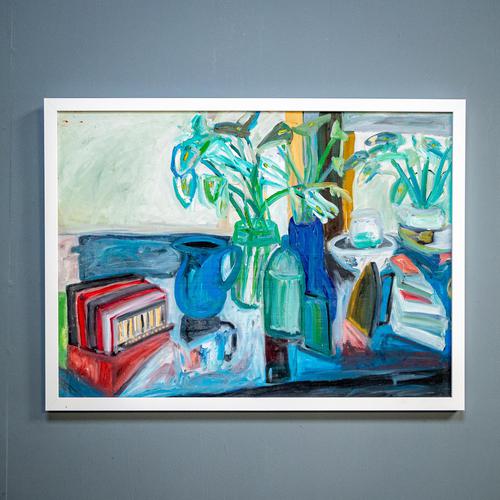 Large Still Life with Lillies – Oil on Canvas (1 of 8) Large Still Life with Lillies – Oil on Canvas (1 of 8)