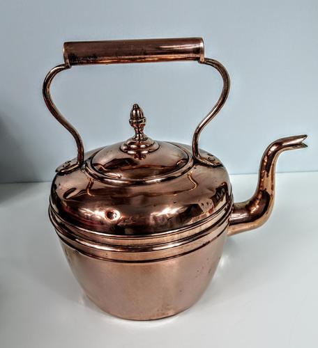 Late Victorian / Early 20th Century Copper Kettle (1 of 6)