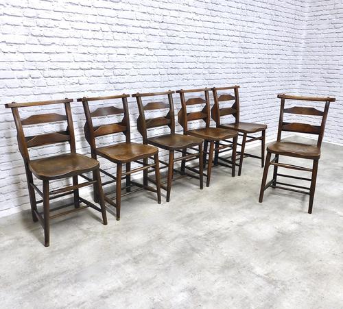 Set of 6 Chapel Chairs (1 of 6) Set of 6 Chapel Chairs (1 of 6)