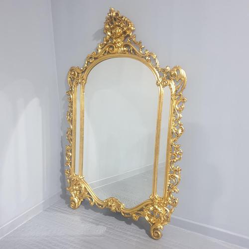 Huge Gilt Overmantle Mirror (1 of 11)