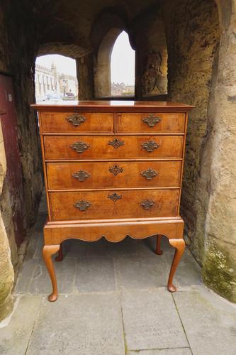 George II Walnut Chest on Stand (1 of 12)