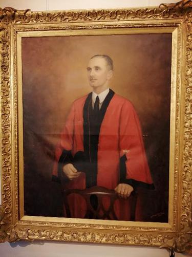 Large Portrait on Canvas of a Former Mayor of Exeter (1 of 6) Large Portrait on Canvas of a Former Mayor of Exeter (1 of 6)